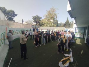 اولین اردوی دانش اموزی در سال تحصیلی جدید